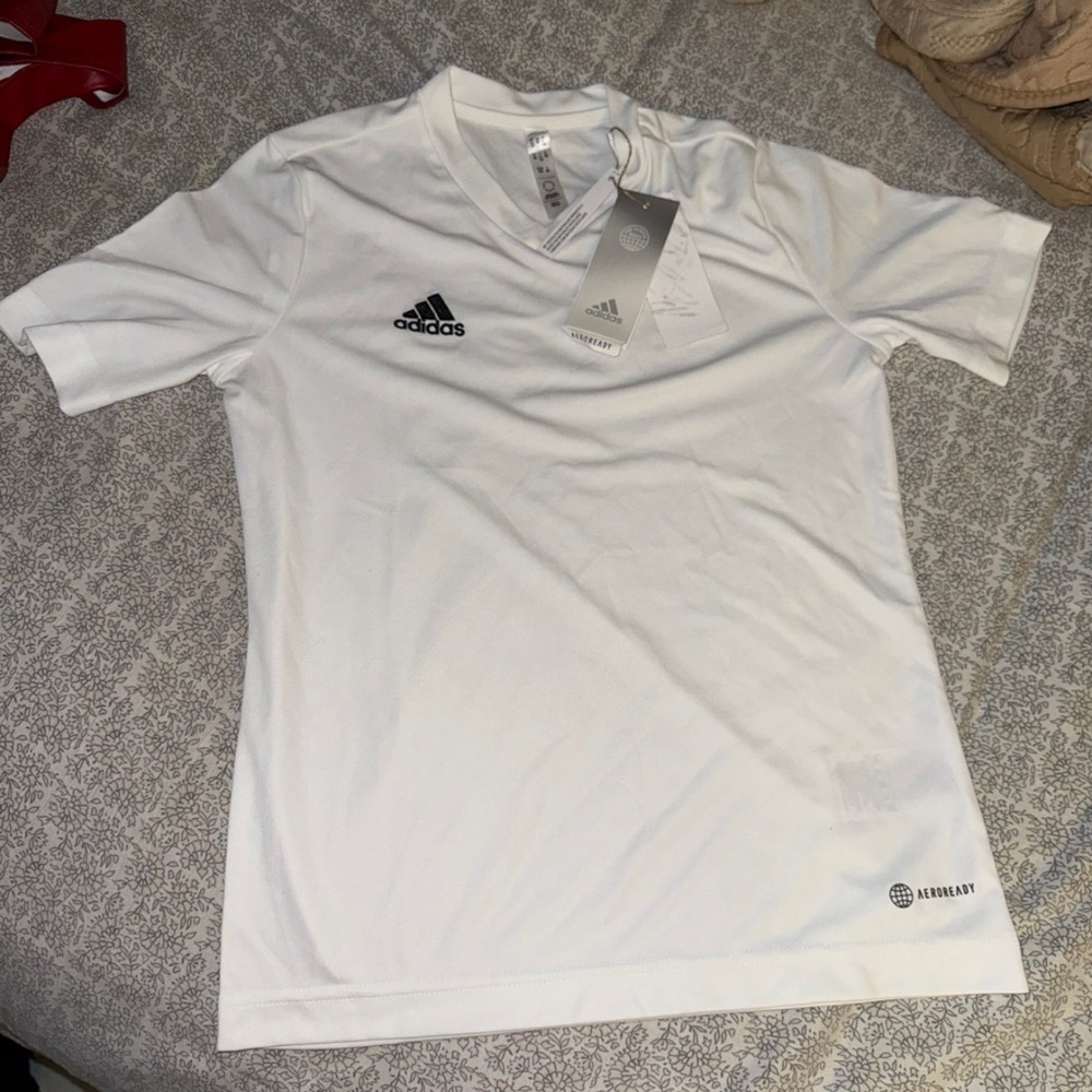 Adidas Men's White Sports Shirt